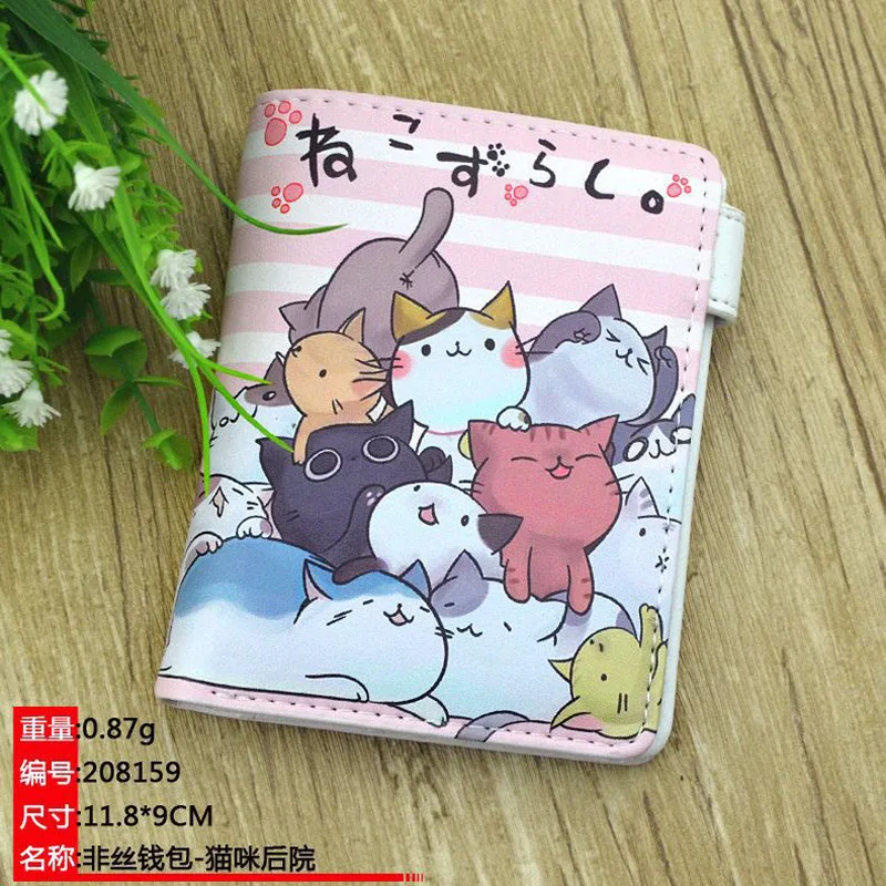 Anime Neko Atsume Card Holder Purse New Sale Colorful Short Coin Purse for Boys Girls Gift
Anime Neko Atsume Card Holder Purse New Sale Colorful Short Coin Purse for Boys Girls Gift