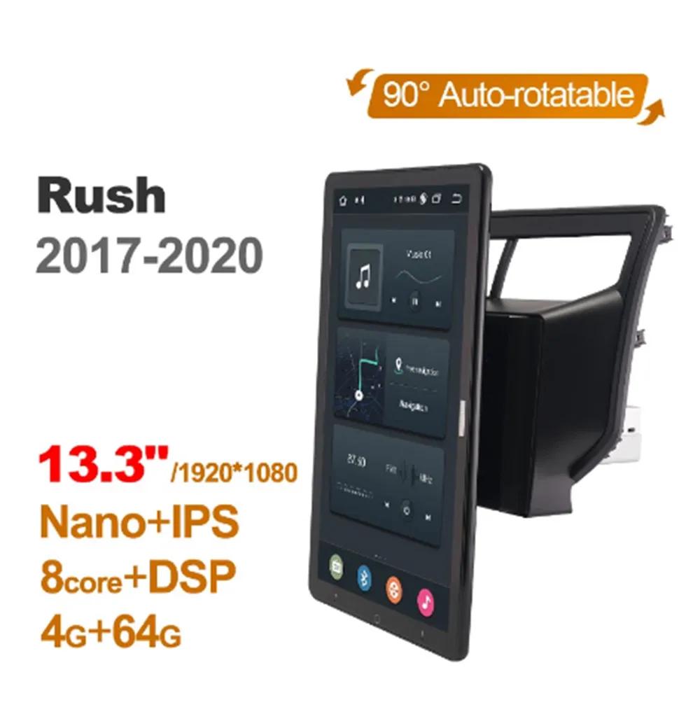1920*1080 Ownice Android 10.0 Car Radio forToyota Rush 2017 2018 2019 2020 Auto Multimedia Video Audio Auto 13.3 Inch Rotatable
1920*1080 Ownice Android 10.0 Car Radio forToyota Rush 2017 2018 2019 2020 Auto Multimedia Video Audio Auto 13.3 Inch Rotatable