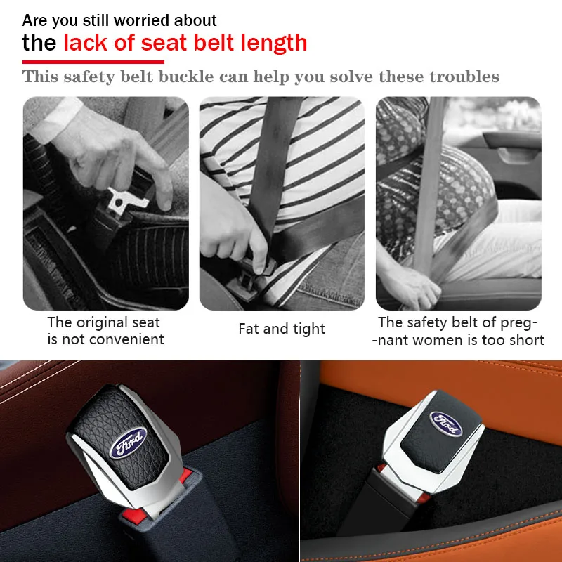 Car Safety Belt Buckle Clip Seat Belt Stopper Plug Vehicle Accessories For Ford Focus Ranger Fusion Mk2 Mustang Mk7 Car Styling
Car Safety Belt Buckle Clip Seat Belt Stopper Plug Vehicle Accessories For Ford Focus Ranger Fusion Mk2 Mustang Mk7 Car Styling