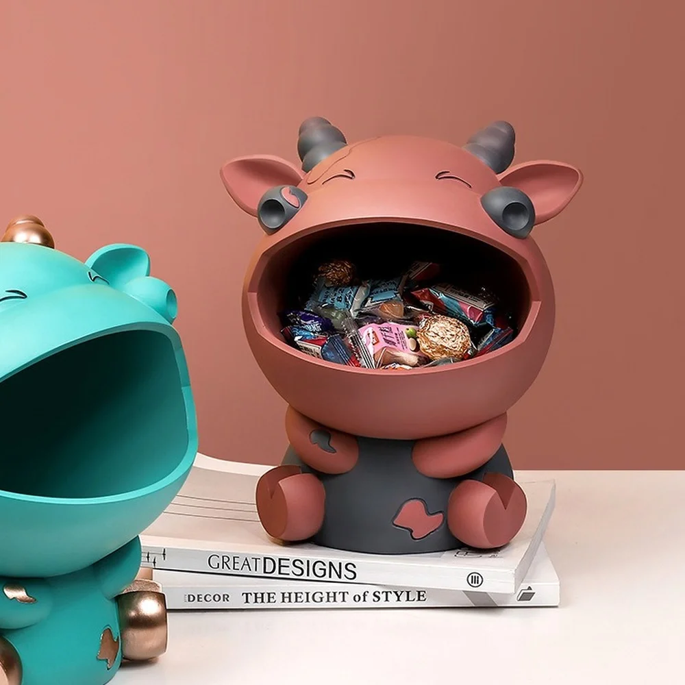 Cute Wind Bull Coax Desktop Candy Storage Joyful Storage Key Porch Living Room Small Ornaments Bull Coax Crafts Home Accessories
Cute Wind Bull Coax Desktop Candy Storage Joyful Storage Key Porch Living Room Small Ornaments Bull Coax Crafts Home Accessories
