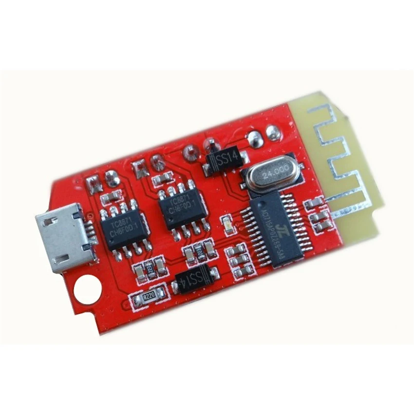 CT14 Mini DC 3.7-5V Digital Audio Amplifier Board, Modified 5W+5W Class F BT-compatible Speaker Sound Music Module For Micro USB
CT14 Mini DC 3.7-5V Digital Audio Amplifier Board, Modified 5W+5W Class F BT-compatible Speaker Sound Music Module For Micro USB