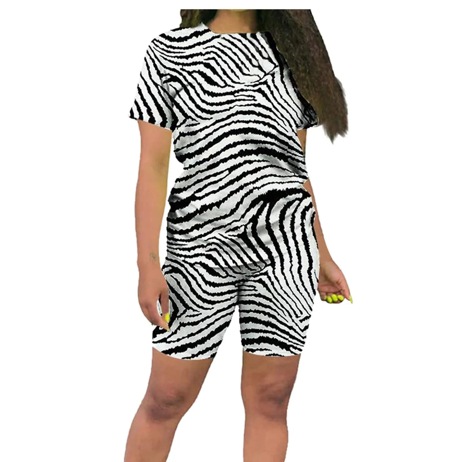 2 Piece Set Pullover Tshirt Printed Biker Shorts Jogger Short Sets For Women Summer Short Tracksuit Sports Outfits
2 Piece Set Pullover Tshirt Printed Biker Shorts Jogger Short Sets For Women Summer Short Tracksuit Sports Outfits