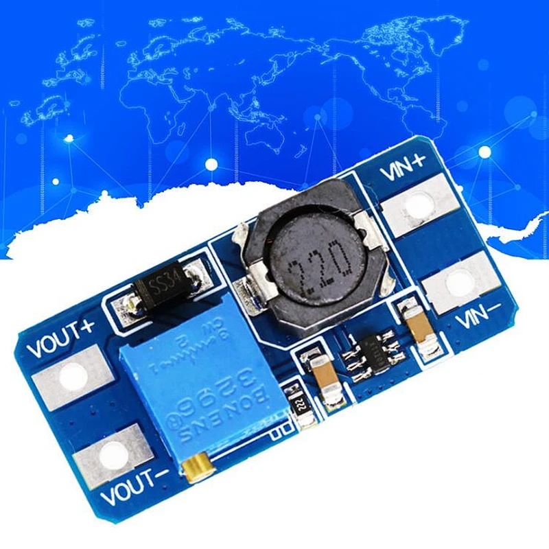 Boost модуль 1 шт DC-DC Step Up усилитель конвертера Питание повышающего доска MAX Вход 3V/5 В