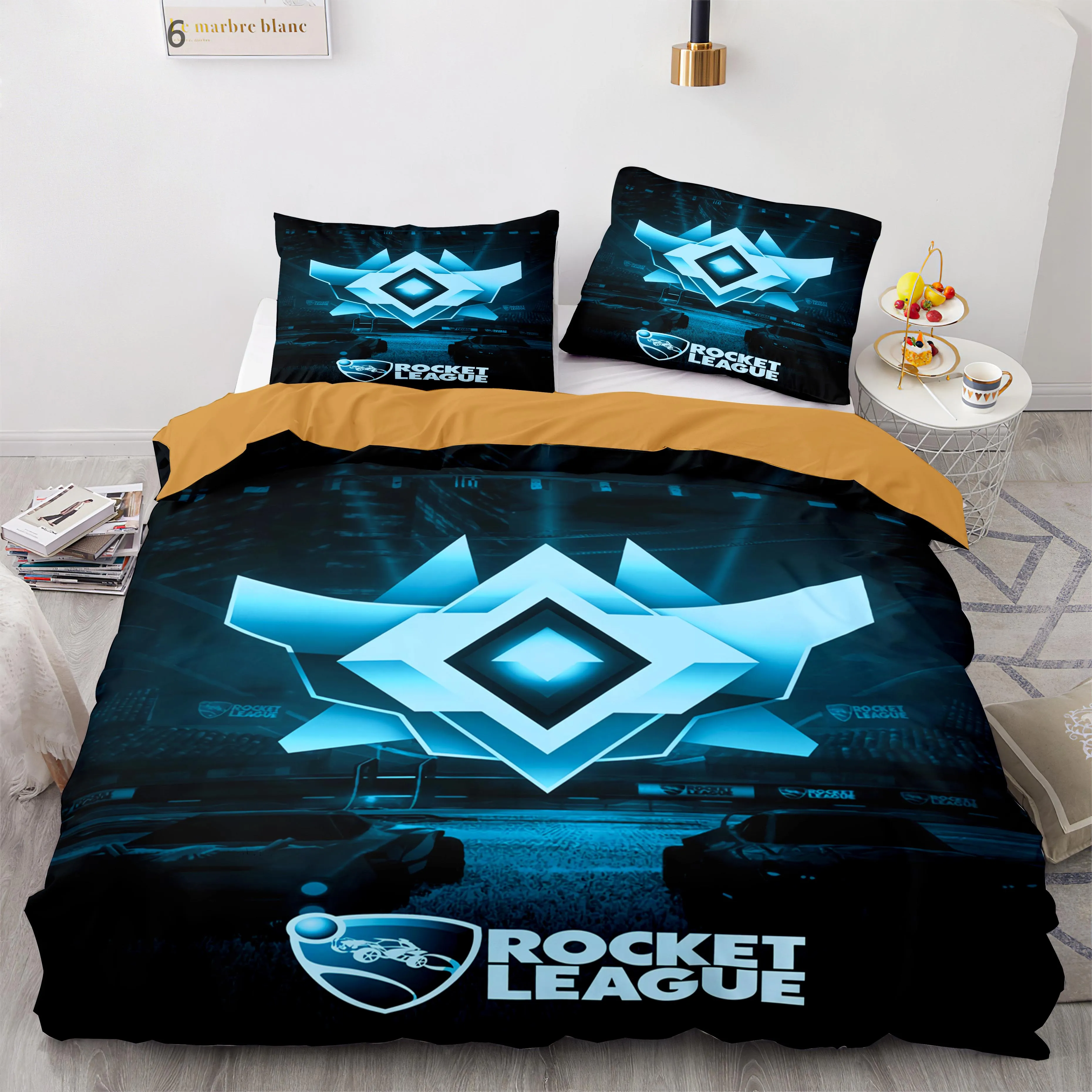 Game Rocket League Bedding Set Bedspread Single Twin Full Queen King Size Car Bed Set Children's Bedroom Duvetcover Design 13
Game Rocket League Bedding Set Bedspread Single Twin Full Queen King Size Car Bed Set Children's Bedroom Duvetcover Design 13