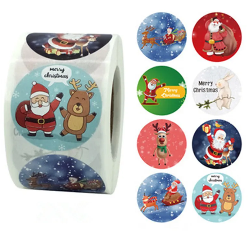 50/500 шт. рождественские наклейки, 500 шт., декоративные наклейки с Санта-Клаусом, снеговиком, деревьями, Упаковочная Подарочная коробка, этикет... 
50/500 шт. рождественские наклейки, 500 шт., декоративные наклейки с Санта-Клаусом, снеговиком, деревьями, Упаковочная Подарочная коробка, этикет...