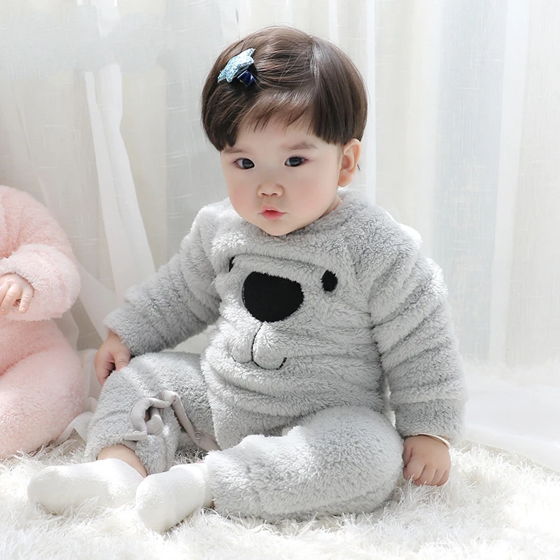 Baby Rompers Children plush baby pajamas thick warm autumn and winter Baby Romper Baby Girl Clothes
Baby Rompers Children plush baby pajamas thick warm autumn and winter Baby Romper Baby Girl Clothes