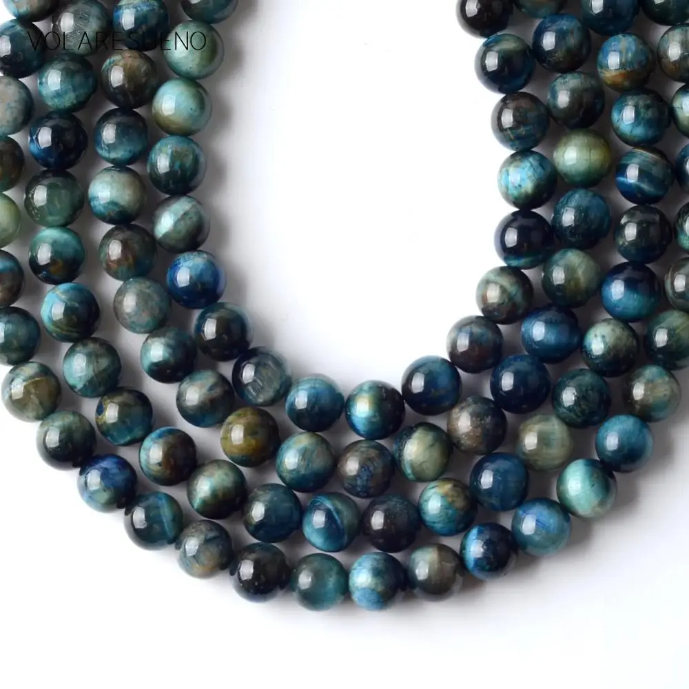 Wholesale Natural Stone Blue Tiger Eye Stone Round Beads Spacer Loose Beads For Jewelry Making 6/8/10mm Diy Bracelet Necklace15"
Wholesale Natural Stone Blue Tiger Eye Stone Round Beads Spacer Loose Beads For Jewelry Making 6/8/10mm Diy Bracelet Necklace15"