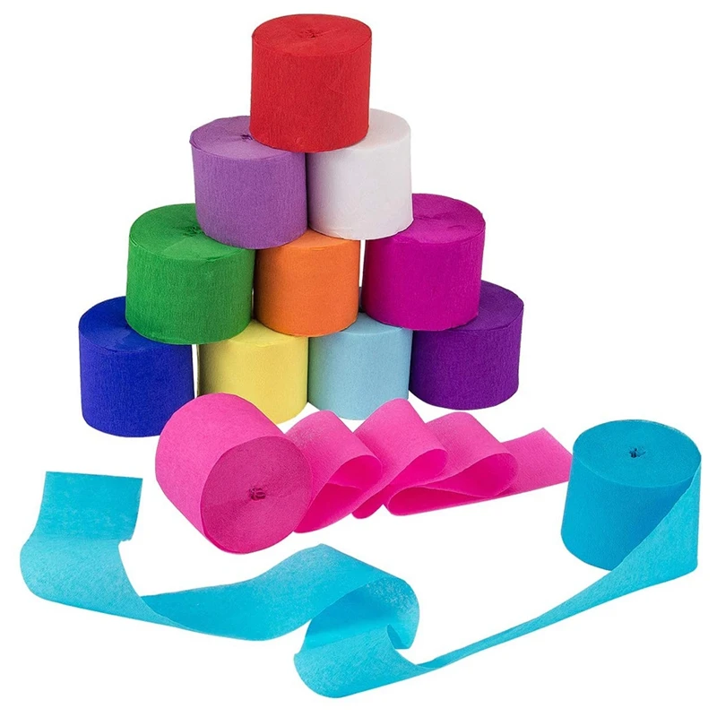 12 рулонов, приблизительно 12 цветов, случайный выбор, креп-бумага, подвесные украшения для дня рождения, фестиваля, вечеринки, поставки 
12 рулонов, приблизительно 12 цветов, случайный выбор, креп-бумага, подвесные украшения для дня рождения, фестиваля, вечеринки, поставки