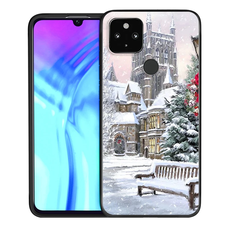 Winter Light Snow Shockproof Cover for Google Pixel 5 4 4a XL 5G Black TPU Soft Phone Case
Winter Light Snow Shockproof Cover for Google Pixel 5 4 4a XL 5G Black TPU Soft Phone Case