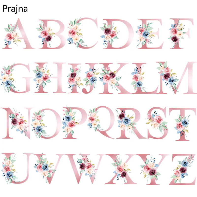 26 English Letter Fahion Patch Applique Iron-On Transfers For Clothing Stickers Letter Flowers Heat Thermal Transfer For Clothes 
26 English Letter Fahion Patch Applique Iron-On Transfers For Clothing Stickers Letter Flowers Heat Thermal Transfer For Clothes