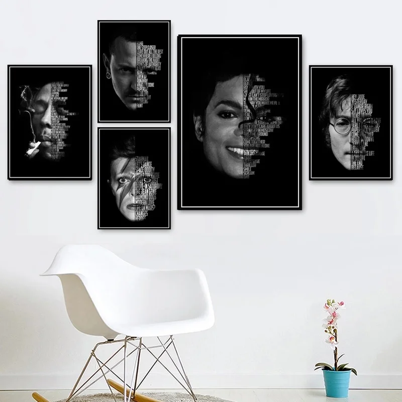 Prince Elvis Michael Jackson Bowie Quotes Legendary Starry Sky Canvas Poster Canvas Painting Art Wall Home Decoration
Prince Elvis Michael Jackson Bowie Quotes Legendary Starry Sky Canvas Poster Canvas Painting Art Wall Home Decoration