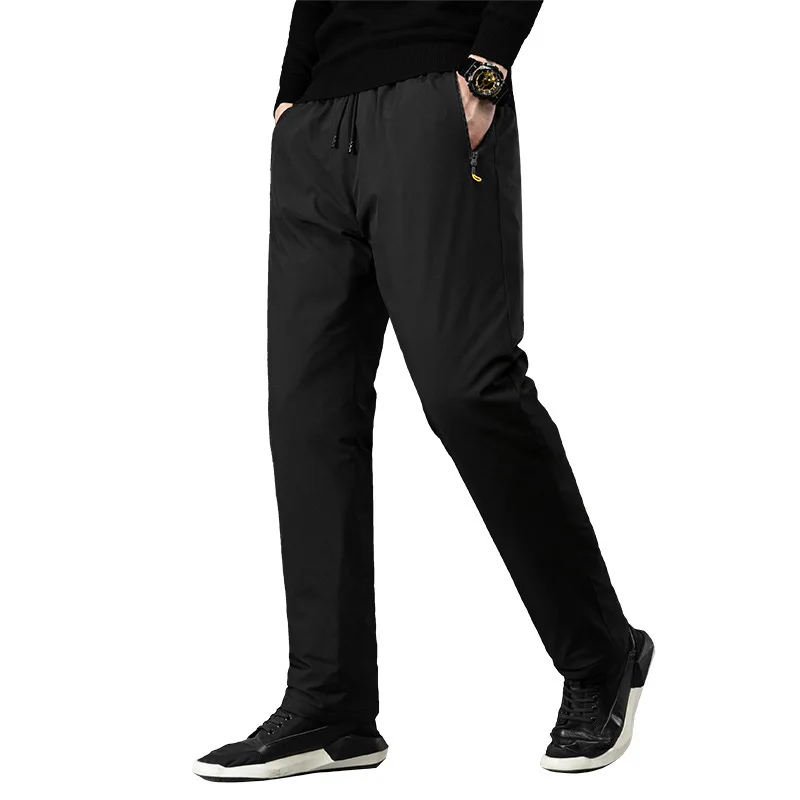 trousers down men's winter warm and thickened leisure simple trousers lovers white duck down straight pants children
trousers down men's winter warm and thickened leisure simple trousers lovers white duck down straight pants children