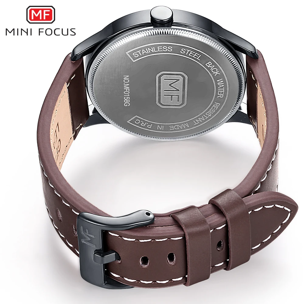 MINI FOCUS Fashion Luxury Brand wristwatch for man leather strap to waterproof quartz Reloj Hombre Montre Homme Clock Male
MINI FOCUS Fashion Luxury Brand wristwatch for man leather strap to waterproof quartz Reloj Hombre Montre Homme Clock Male