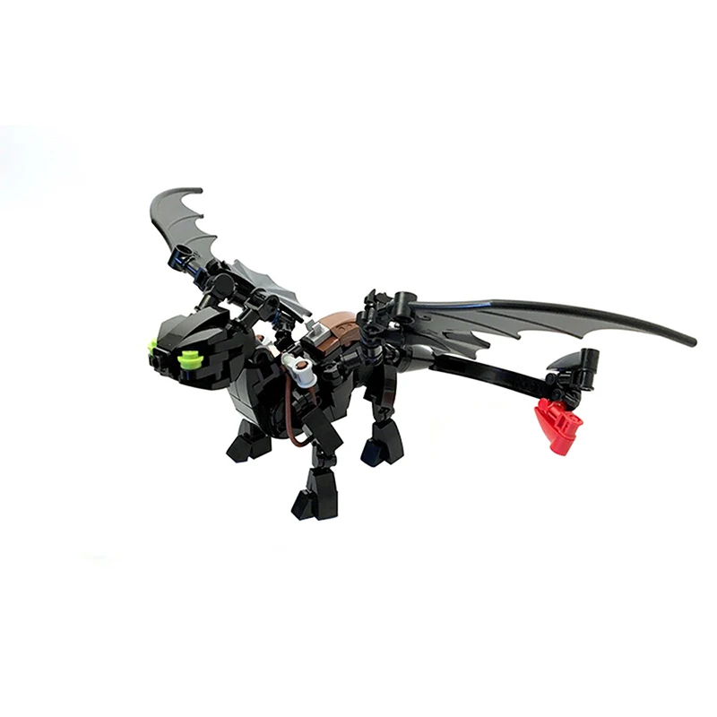 MOC Warrior Black Dragon Building Block Model How To Train Your Dragon Master Dragon Prototype Picking Brick Boy Collection Toys
MOC Warrior Black Dragon Building Block Model How To Train Your Dragon Master Dragon Prototype Picking Brick Boy Collection Toys
