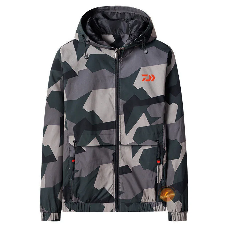 Daiwa Men's Fishing Clothes Spring Autumn Casual Coats Hooded Fishing Jacket Camouflage Fashion Male Outwear Fishing Clothing
Daiwa Men's Fishing Clothes Spring Autumn Casual Coats Hooded Fishing Jacket Camouflage Fashion Male Outwear Fishing Clothing