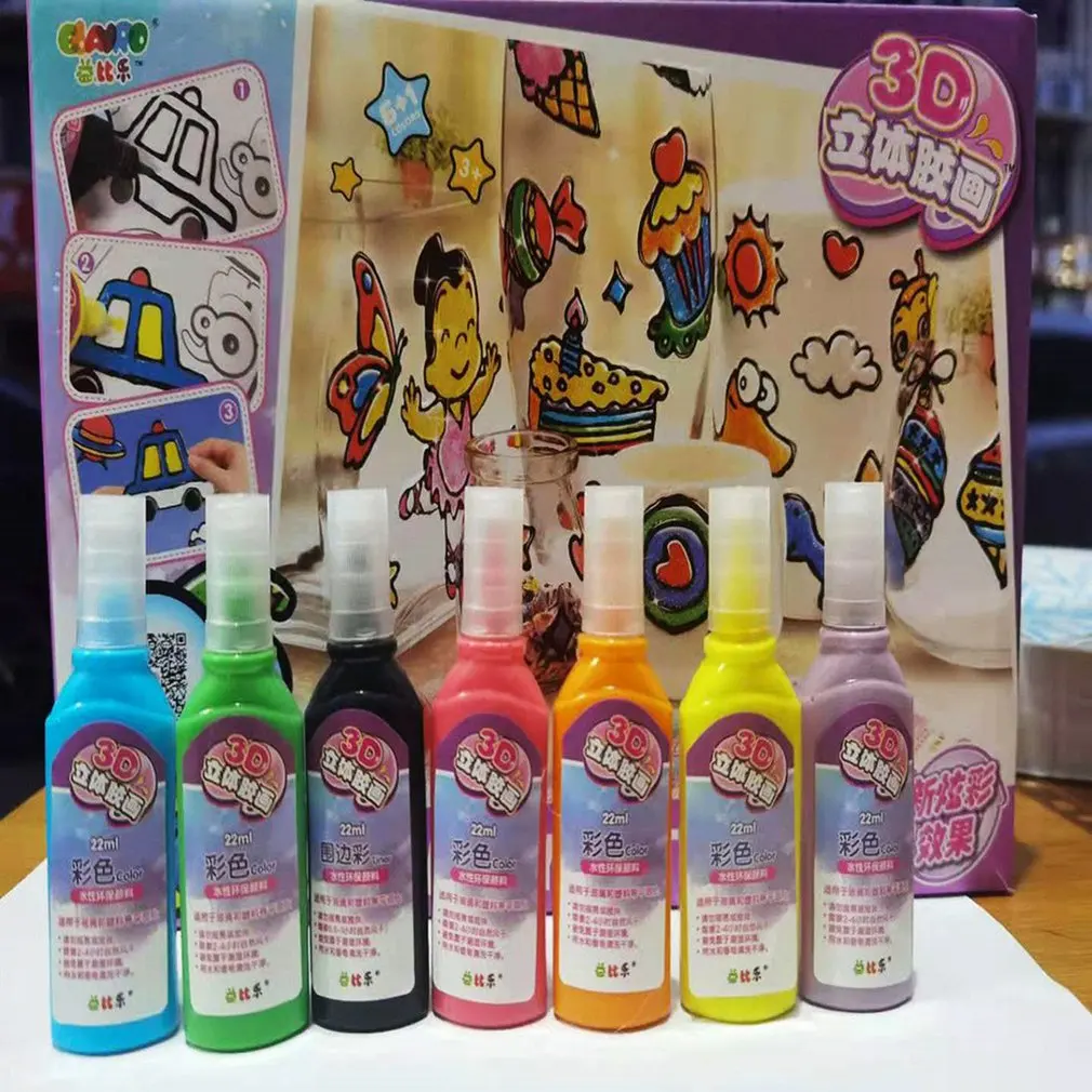 3D Instant Sticky Art Pigment Baking Free Window Decoration Colorful Crystal Window Sticker DIY For Children
3D Instant Sticky Art Pigment Baking Free Window Decoration Colorful Crystal Window Sticker DIY For Children