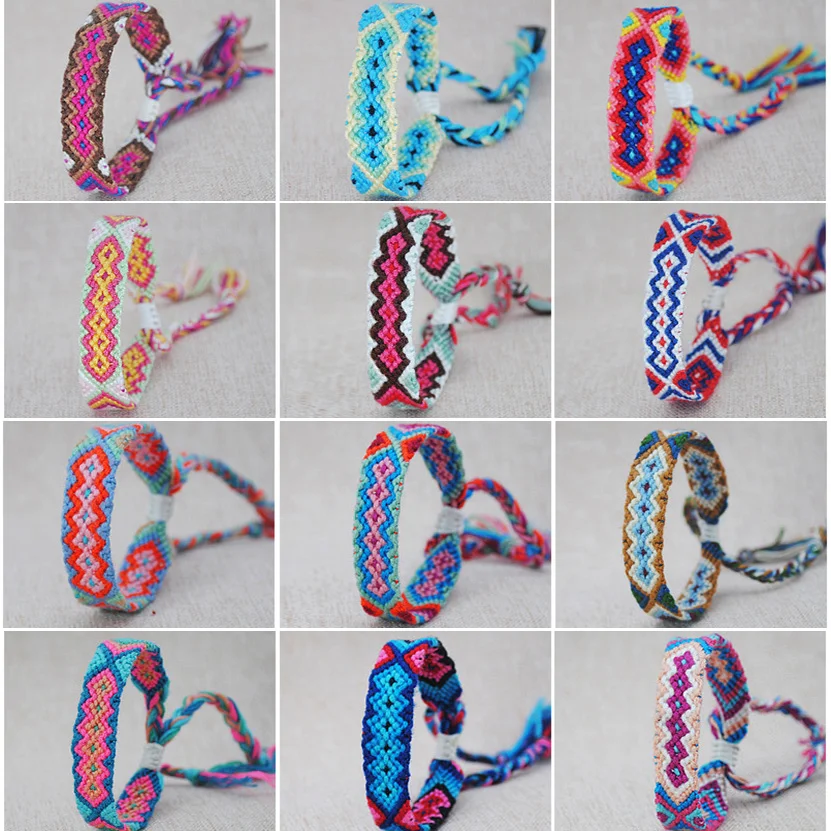 Hand Weave Braided Boho Bracelet Summer Beach Bohemian Vintage Cotton Rope String Nepal Yoga Ethnic Rainbow Woven Bracelets
Hand Weave Braided Boho Bracelet Summer Beach Bohemian Vintage Cotton Rope String Nepal Yoga Ethnic Rainbow Woven Bracelets