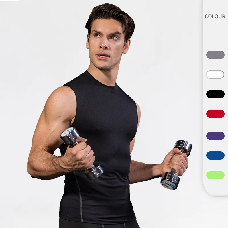 Cycling Vest Men Sports Vest Black Compression Seamless Summer Ridding Breathable Mens Workout Clothing Top Training
Cycling Vest Men Sports Vest Black Compression Seamless Summer Ridding Breathable Mens Workout Clothing Top Training
