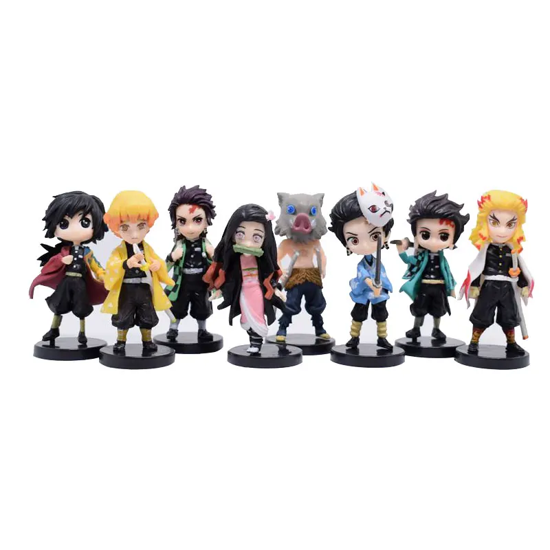 Japanese Anime Demon Slayer Kimetsu no Yaiba 8 PCS Q Version PVC Action Figure Model Collectible Toy Doll Gifts
Japanese Anime Demon Slayer Kimetsu no Yaiba 8 PCS Q Version PVC Action Figure Model Collectible Toy Doll Gifts