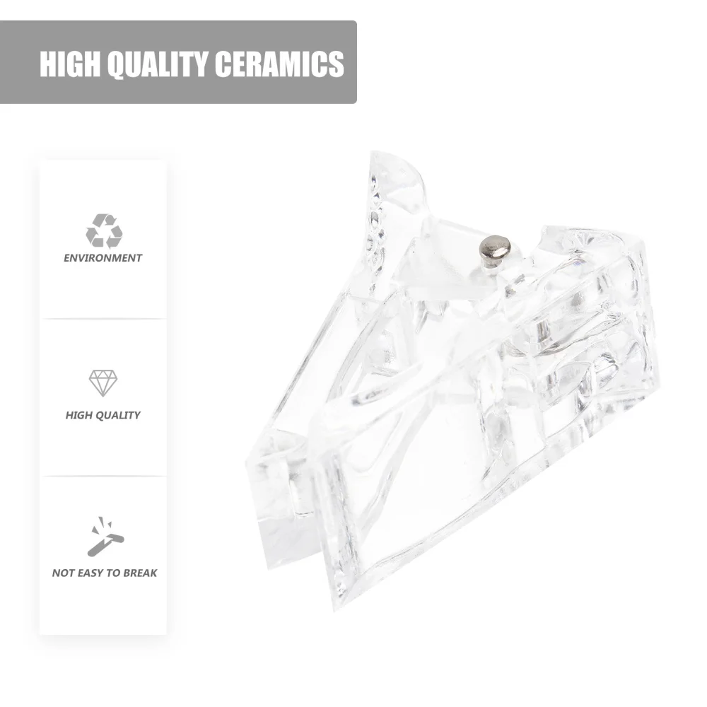 25pcs Nail Tips Clips Nail Manicure Tools Nail Retaining Clamps Transparent
25pcs Nail Tips Clips Nail Manicure Tools Nail Retaining Clamps Transparent