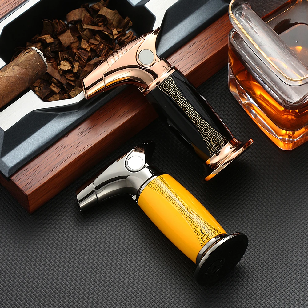 GALINER Table Cigar Lighter Gun Torch Gas Lighters Windproof Spray Butane Smoking Accessories New Jet Big Flame Lighters Gift
GALINER Table Cigar Lighter Gun Torch Gas Lighters Windproof Spray Butane Smoking Accessories New Jet Big Flame Lighters Gift