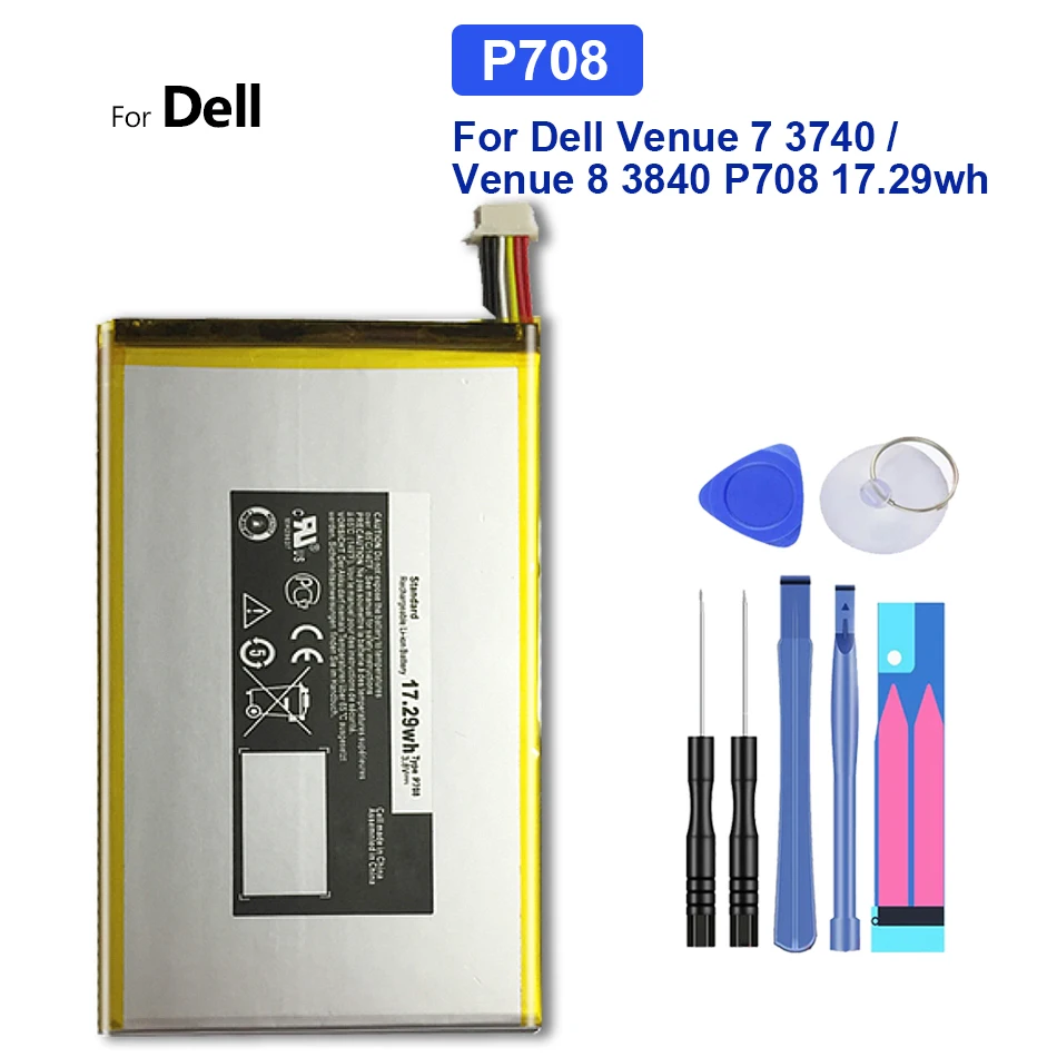 Аккумулятор для планшета Dell Venue 7 3740 /Venue 8 3840 P708 17.29wh для Dell Venue7 3740 /Venue8 3840 P708 17.29wh
Аккумулятор для планшета Dell Venue 7 3740 /Venue 8 3840 P708 17.29wh для Dell Venue7 3740 /Venue8 3840 P708 17.29wh