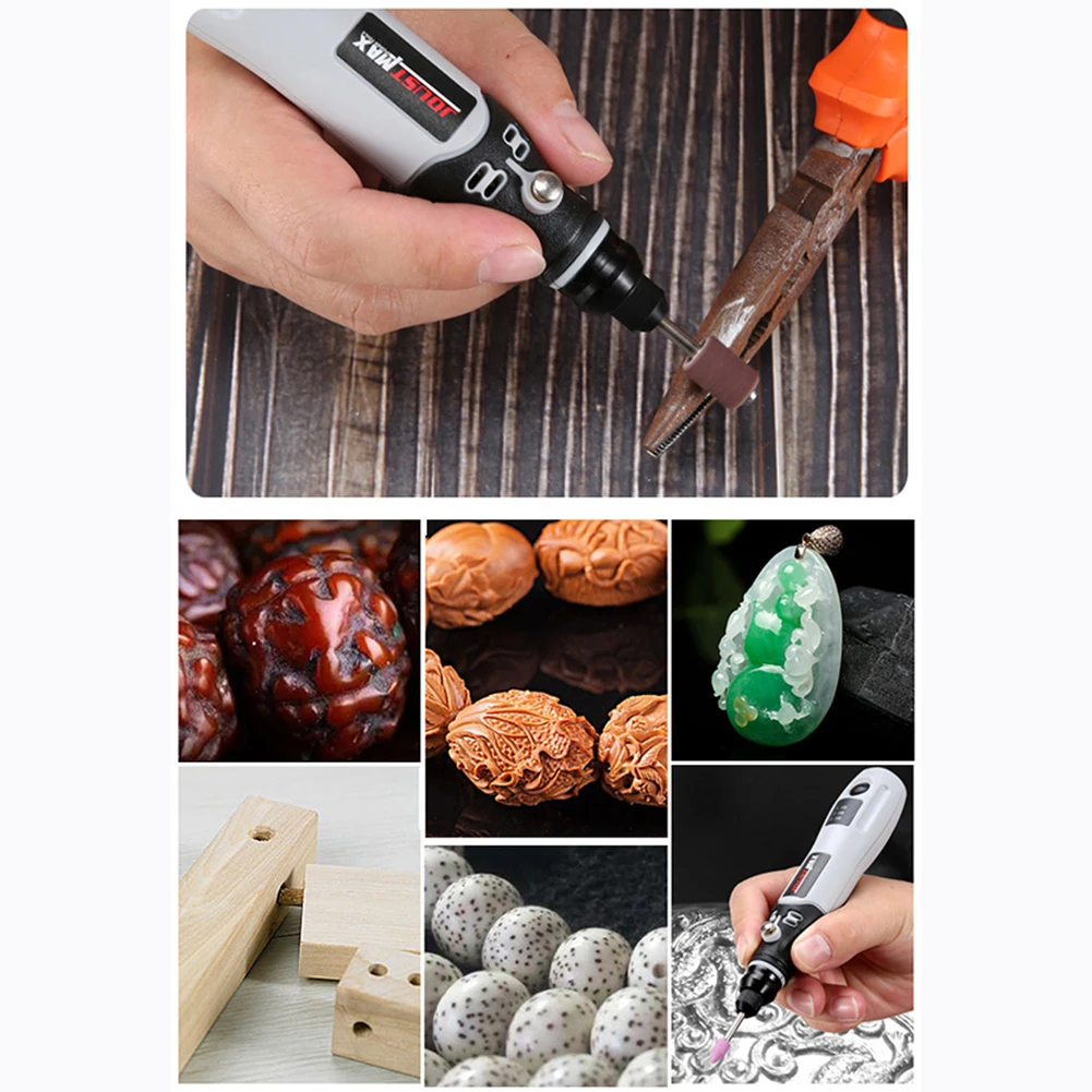 4.2V USB Cordless Mini Grinder Drill Kit Charging Small Electric Grinder Grinding Machine For Jade Carving Polishing
4.2V USB Cordless Mini Grinder Drill Kit Charging Small Electric Grinder Grinding Machine For Jade Carving Polishing