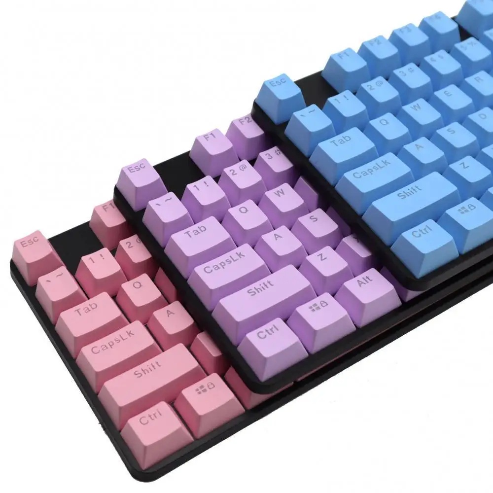 104-Key Mechanical Keyboard Universal ABS Backlight Translucent Wear-resistant Key Caps Replacement Keyboard Accessories
104-Key Mechanical Keyboard Universal ABS Backlight Translucent Wear-resistant Key Caps Replacement Keyboard Accessories