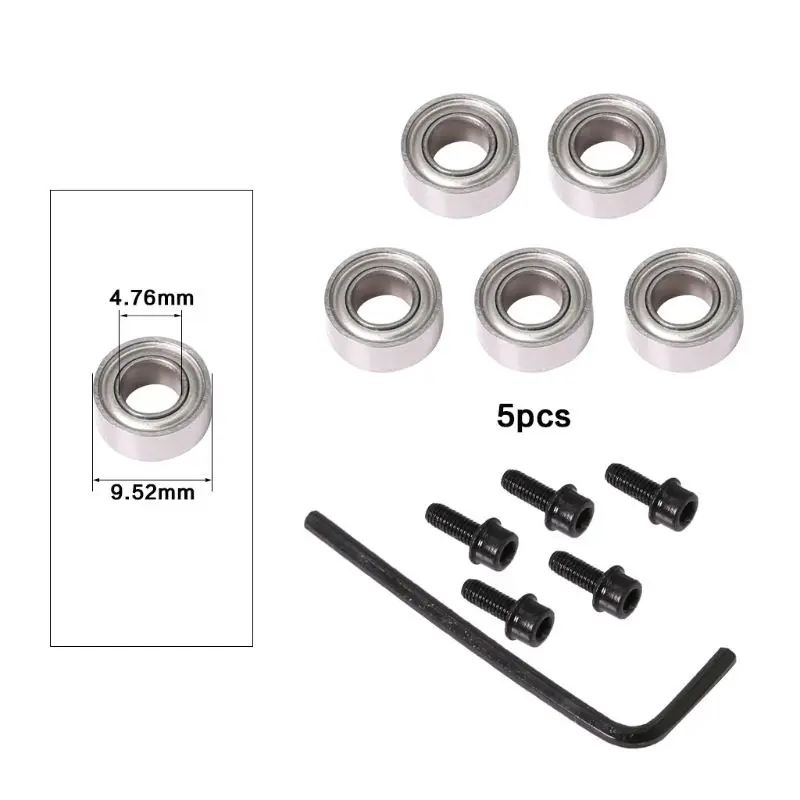 Durable Steel Bearings Accessories Kit Fits for Milling Cutter Heads and Shank
Durable Steel Bearings Accessories Kit Fits for Milling Cutter Heads and Shank