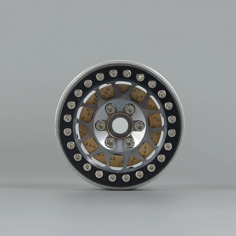 4Pcs 88G Brass Counter Weight for SCX10 TRX4 1/10 1/8 RC Crawler Car for 1.9/2.2in Wheels Internal Brass Wheel Weights
4Pcs 88G Brass Counter Weight for SCX10 TRX4 1/10 1/8 RC Crawler Car for 1.9/2.2in Wheels Internal Brass Wheel Weights