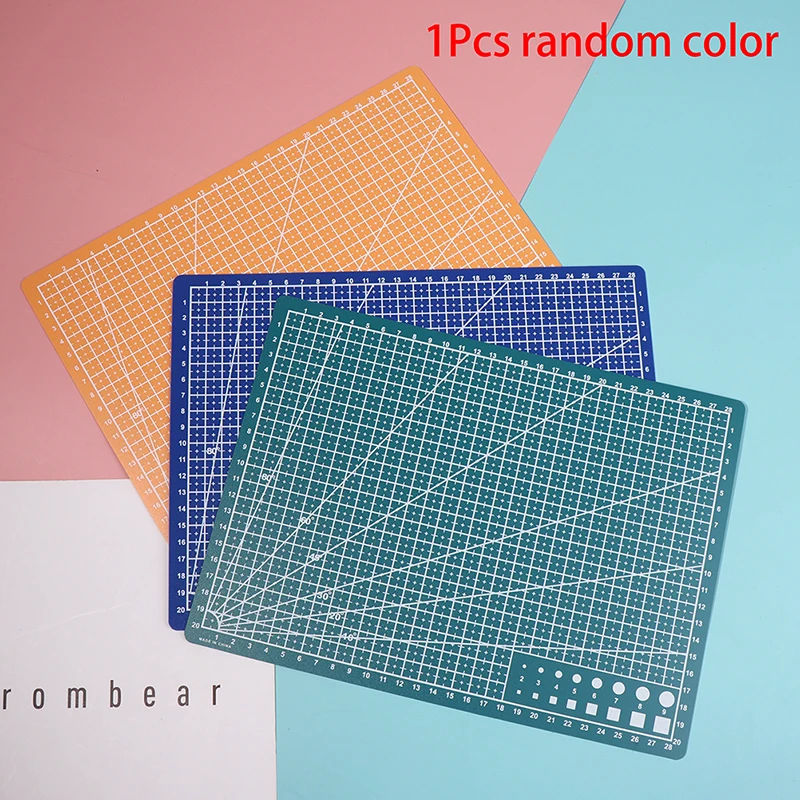 A4 Cutting Mat Self Healing Pad Printed Grid Lines Board Craft Model Tool Cutting Mats
A4 Cutting Mat Self Healing Pad Printed Grid Lines Board Craft Model Tool Cutting Mats