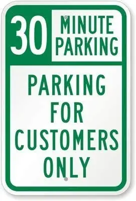 Funny Sarcastic Metal Tin Sign Man Cave Bar Decor 12 x 8 Inches 30 Minutes ParkingParking for Customers Only Sign Pub Home
Funny Sarcastic Metal Tin Sign Man Cave Bar Decor 12 x 8 Inches 30 Minutes ParkingParking for Customers Only Sign Pub Home