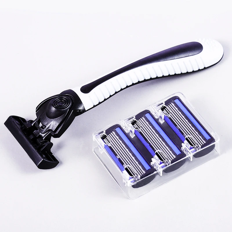 18pcs Razor Blades Men Shaving Razor Blade For Men Face Hair Remover Sharp 6 Layers Shaver Blade
18pcs Razor Blades Men Shaving Razor Blade For Men Face Hair Remover Sharp 6 Layers Shaver Blade