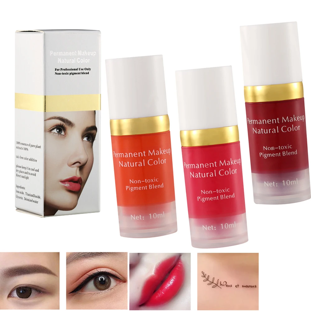 More colors tattoo Permanent Makeup Pigment Color Professional Eyebrow Micro Tattoo Ink Set Permanent lip Pigments 10ML
More colors tattoo Permanent Makeup Pigment Color Professional Eyebrow Micro Tattoo Ink Set Permanent lip Pigments 10ML