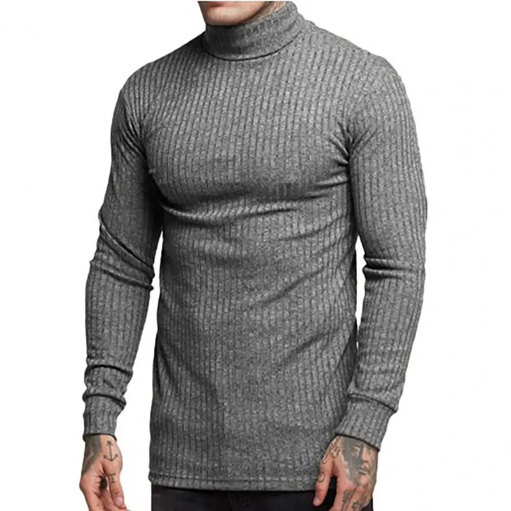 Autumn 2021 Slim T Shirts Men Knitting Shirt Slim Fit Fitness Elastic Clothes Long Sleeve T-Shirt Casual High Neck Tops
Autumn 2021 Slim T Shirts Men Knitting Shirt Slim Fit Fitness Elastic Clothes Long Sleeve T-Shirt Casual High Neck Tops