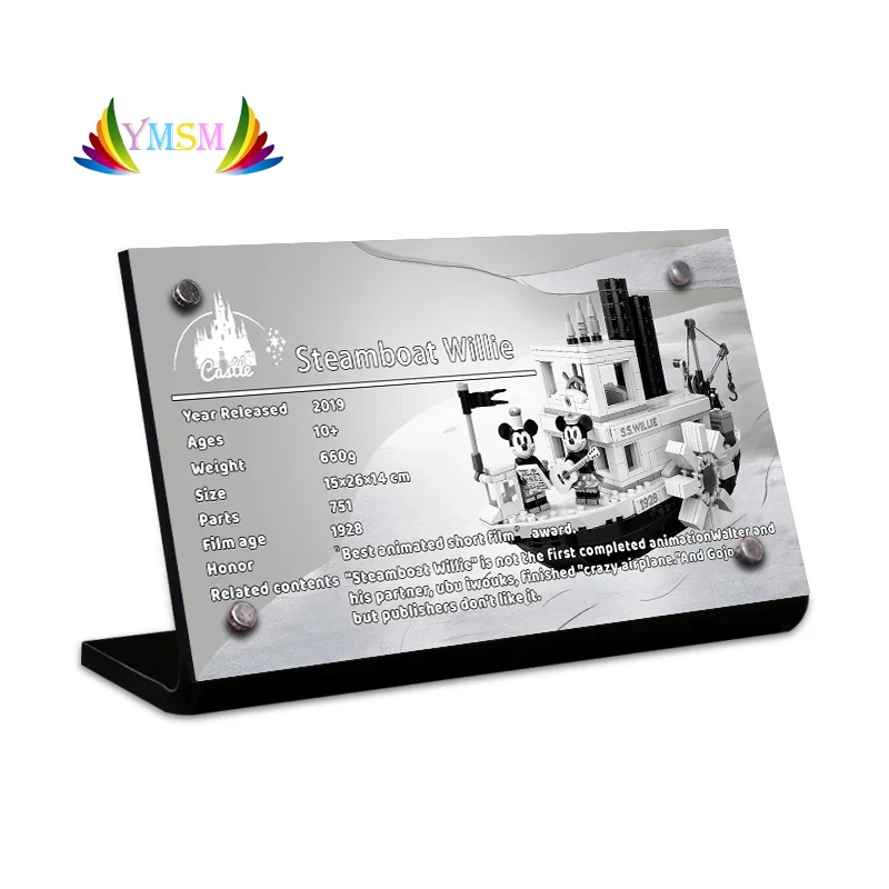 The Acrylic Display Stand Brand For Modular 21317 Steamboat Willieed Toys Educational Building Blocks Diy Bricks Xmas Gift Kids
The Acrylic Display Stand Brand For Modular 21317 Steamboat Willieed Toys Educational Building Blocks Diy Bricks Xmas Gift Kids