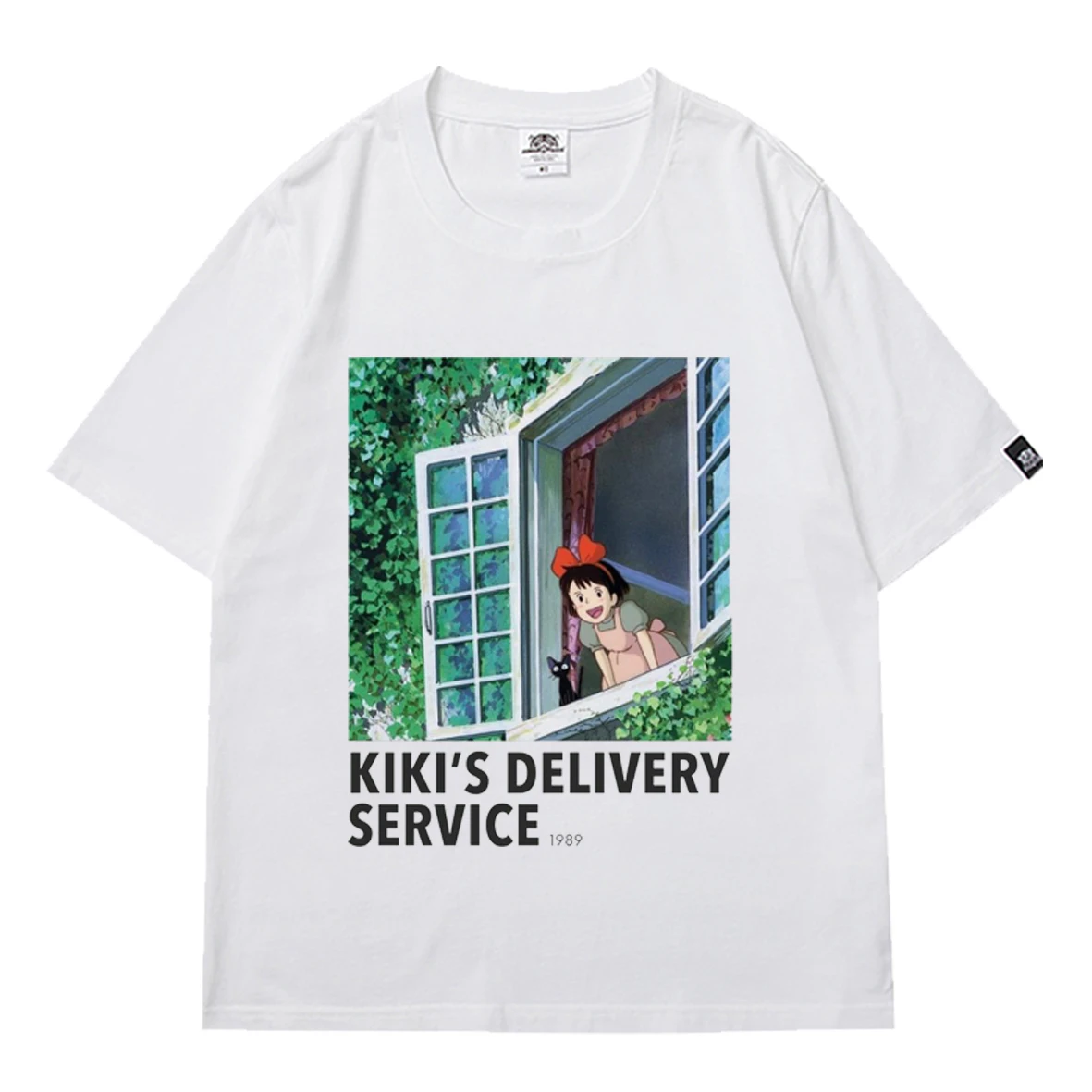 Japanese Animation Kiki's Delivery Service Men Oversized T-shirt Short Sleeve Pattern T-shirts Anime Design Letter Print Tops
Japanese Animation Kiki's Delivery Service Men Oversized T-shirt Short Sleeve Pattern T-shirts Anime Design Letter Print Tops