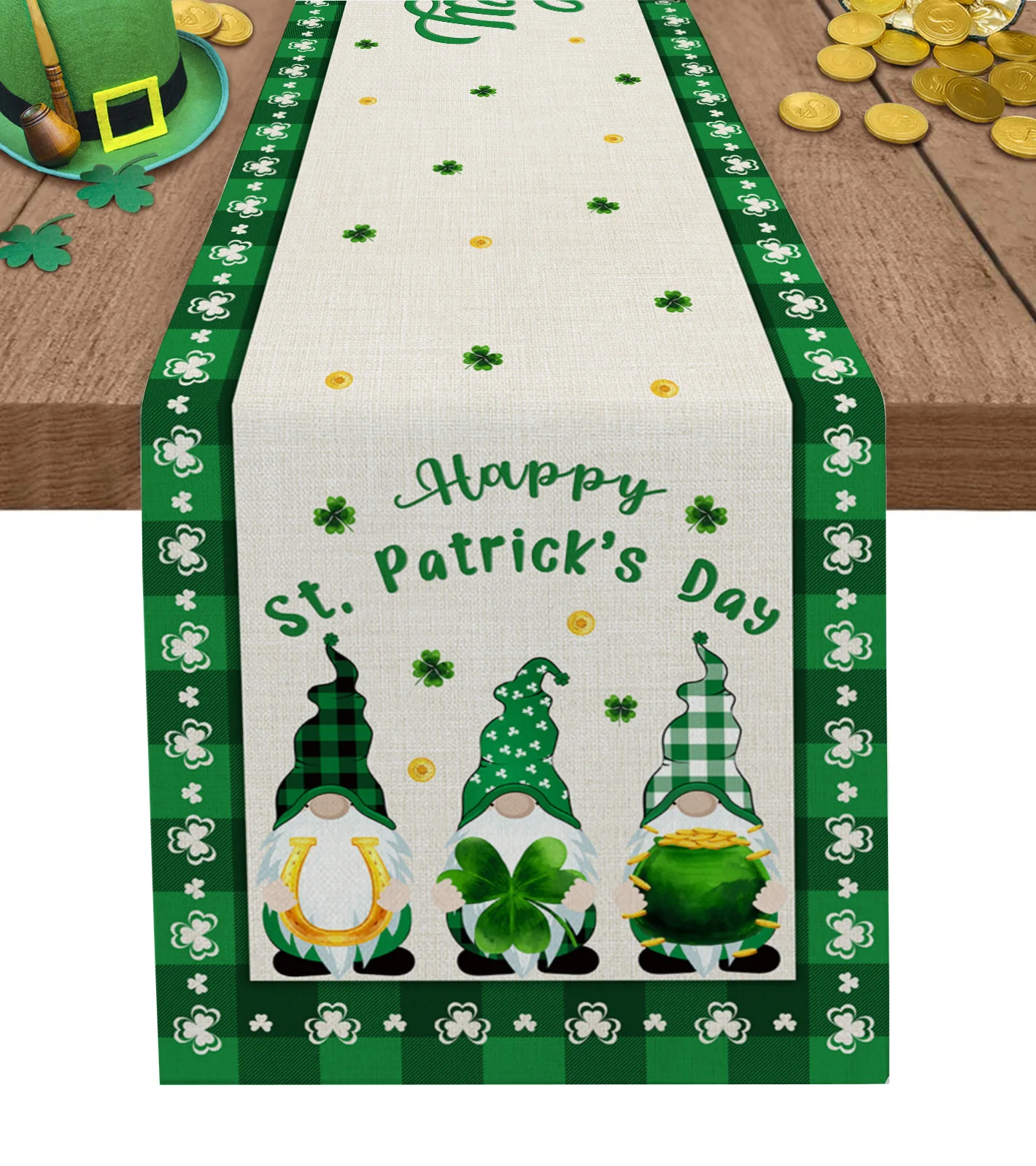 Столешница с изображением клевера St Patrick'S Day, роскошная Свадебная декоративная настольная Обложка, праздничное украшение для дома
Столешница с изображением клевера St Patrick'S Day, роскошная Свадебная декоративная настольная Обложка, праздничное украшение для дома