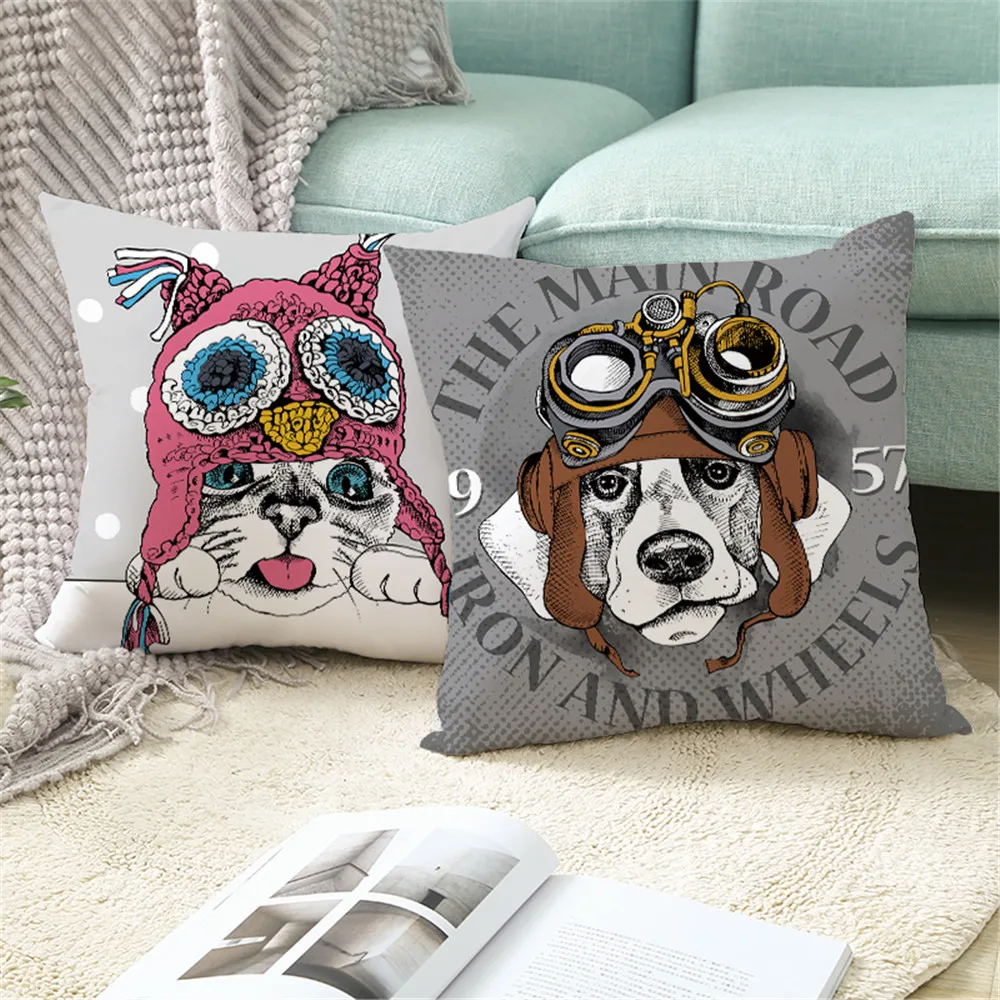 Custom The Puppy Feathers Pillowcases Decorative Sofa Room Bed Pillow Cover Home Car Cute Cushion Case 45*45cm(One Side) TPR015
Custom The Puppy Feathers Pillowcases Decorative Sofa Room Bed Pillow Cover Home Car Cute Cushion Case 45*45cm(One Side) TPR015