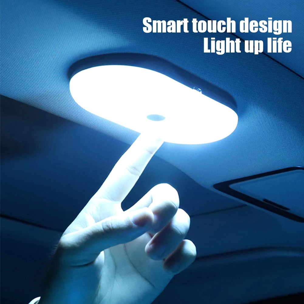 LED Car Reading Light Interior Dome Ceiling Light USB Rechargeable Magnetic Car Lamp Ice Blue White Bulb Car Styling Night Light
LED Car Reading Light Interior Dome Ceiling Light USB Rechargeable Magnetic Car Lamp Ice Blue White Bulb Car Styling Night Light