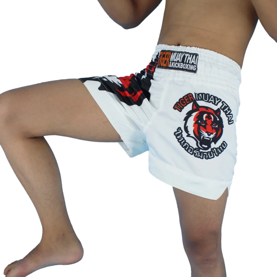 SUOTF MMA Tiger Муай Тай Бокс матч Санда тренировочные дышащие Шорты одежда тайская