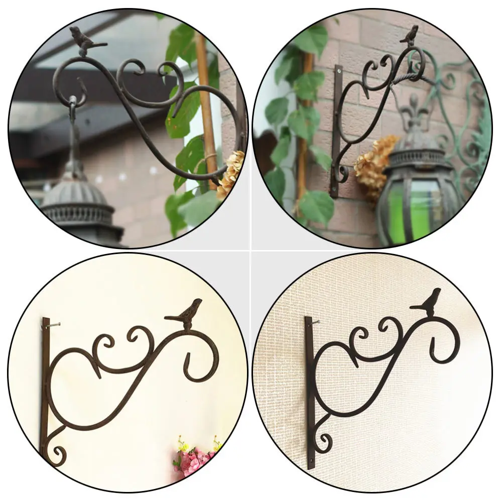 1pc Wall Hanging Flowerpot Hook Iron Flower Basket Hanger Antique Plant Hanger
1pc Wall Hanging Flowerpot Hook Iron Flower Basket Hanger Antique Plant Hanger