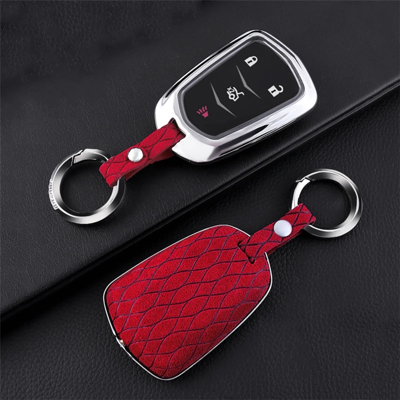 Suede fur Leather Car Key Case Full Cover For Cadillac Escalade XTS ATS CTS SRX CT6 ATS-L XT5 ATS 2015-2018 Auto Accessories
Suede fur Leather Car Key Case Full Cover For Cadillac Escalade XTS ATS CTS SRX CT6 ATS-L XT5 ATS 2015-2018 Auto Accessories
