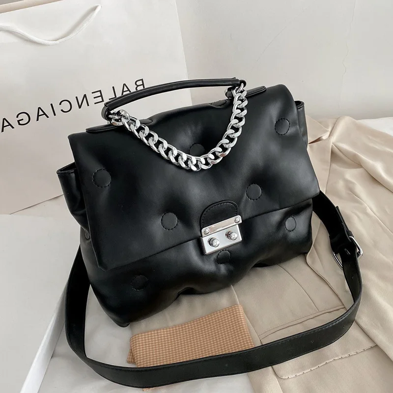 Small Chain Brand Designer PU Leather Crossbody Bags for Women 2021 Simple Totes Shoulder Bag Lady Luxury Handbags and Purses
Small Chain Brand Designer PU Leather Crossbody Bags for Women 2021 Simple Totes Shoulder Bag Lady Luxury Handbags and Purses