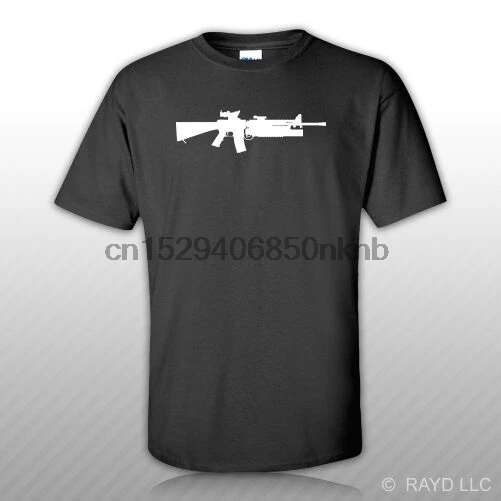 Футболка M16 с M203 женская футболка из искусственного хлопка M4|Мужские футболки| |
