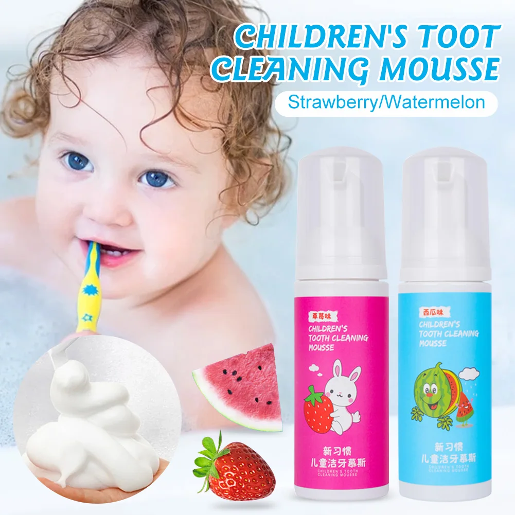 Children Mousse Toothpaste Food Grade Fluoride-free Anti-decayed Toothpaste Foam Toothpaste Whitening And Stain Cleaning
Children Mousse Toothpaste Food Grade Fluoride-free Anti-decayed Toothpaste Foam Toothpaste Whitening And Stain Cleaning