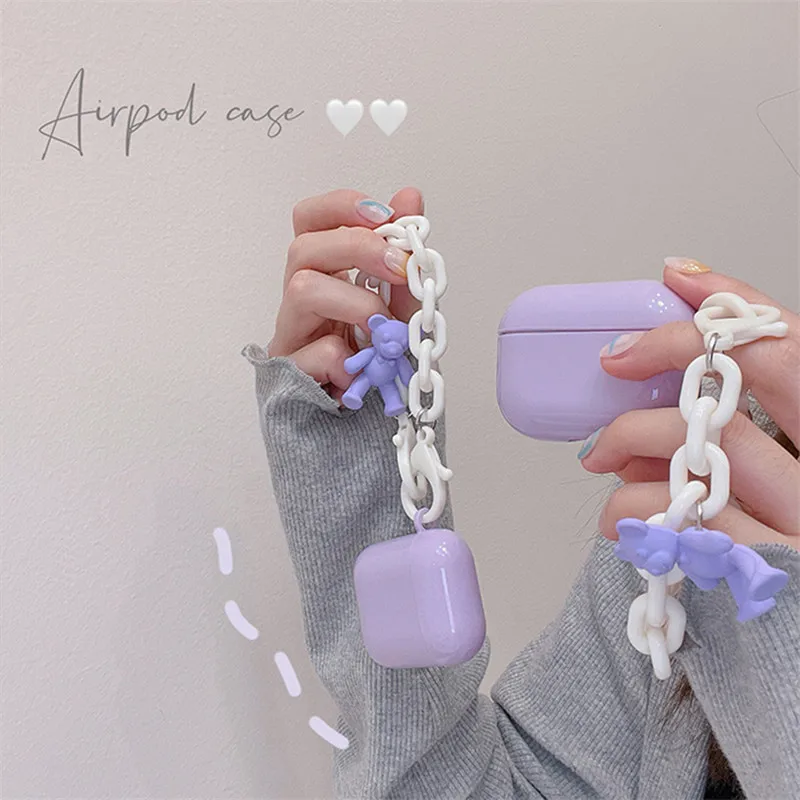 Роскошный милый чехол для Apple Airpod 1 2, чехол для Airpods pro, совместимый с Bluetooth, мягкий силиконовый чехол в Корейском стиле
Роскошный милый чехол для Apple Airpod 1 2, чехол для Airpods pro, совместимый с Bluetooth, мягкий силиконовый чехол в Корейском стиле