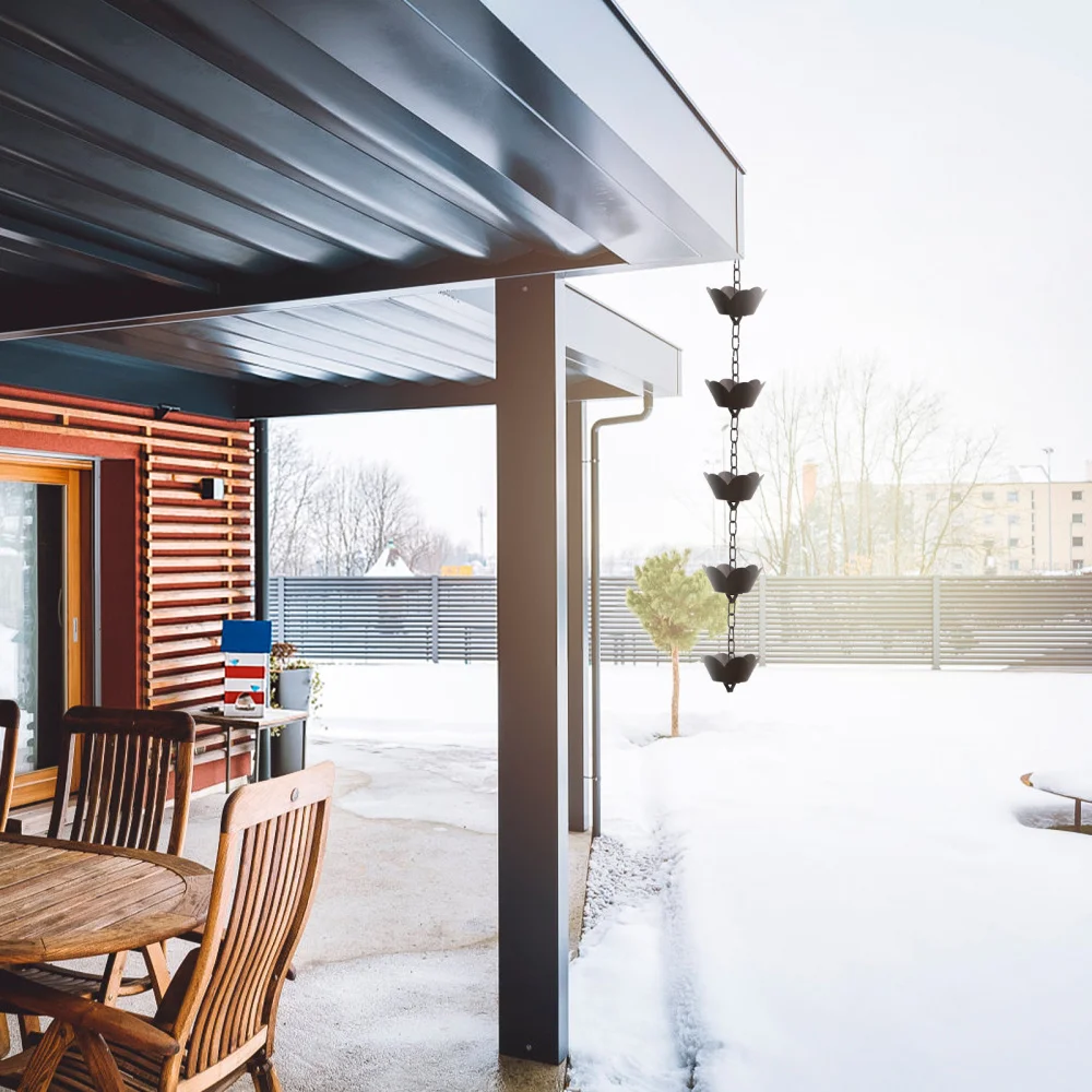 1m Universal Roof Corner Rain Chain Metal Rain Catcher Garden Accessory
1m Universal Roof Corner Rain Chain Metal Rain Catcher Garden Accessory