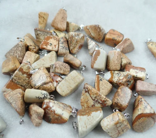 Natural Stone Turquoises Opal lapis Quartz Crystal tiger eye Irregular shape Pendant Jewelry making Necklace Accessories50pcs
Natural Stone Turquoises Opal lapis Quartz Crystal tiger eye Irregular shape Pendant Jewelry making Necklace Accessories50pcs