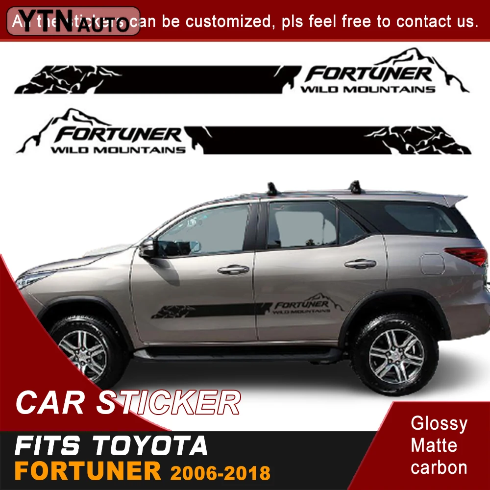 Наклейки на автомобиль для Toyota Fortuner 2006-2014 2015 2016 2017 2018 2019, гоночная полоса, графическая виниловая Декоративные наклейки для авто
Наклейки на автомобиль для Toyota Fortuner 2006-2014 2015 2016 2017 2018 2019, гоночная полоса, графическая виниловая Декоративные наклейки для авто